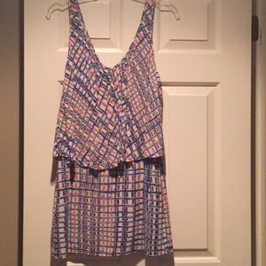 Plenty by Tracy Reese Sleeveless Colorful Dress S